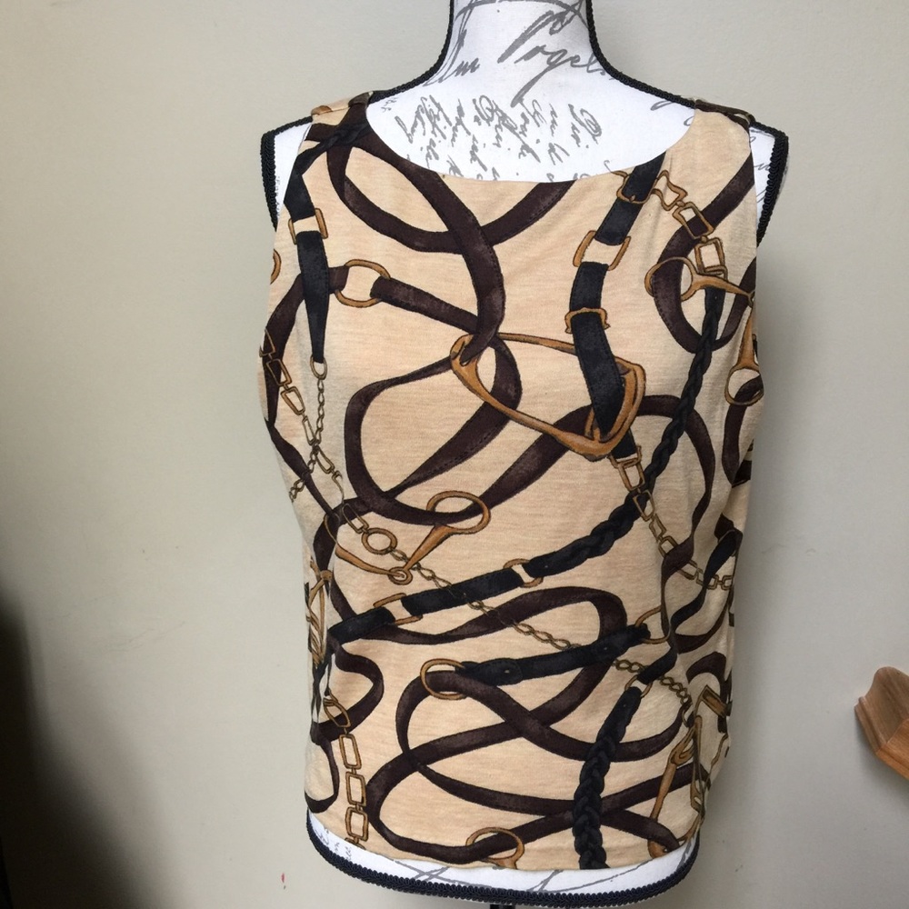 Ralph Lauren Green Label Sleeveless top / Sz XL